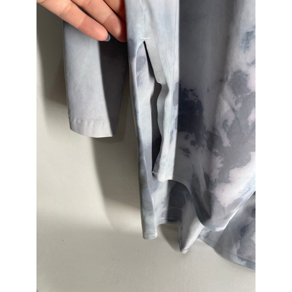 Aday Something Borrowing Shirt Snap Front Tie Dye… - image 4